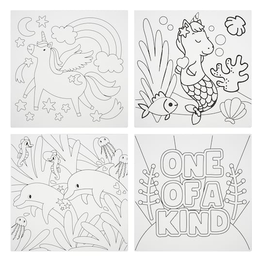 12 Pack: Coloring Board Assortment No.2 by Creatology™